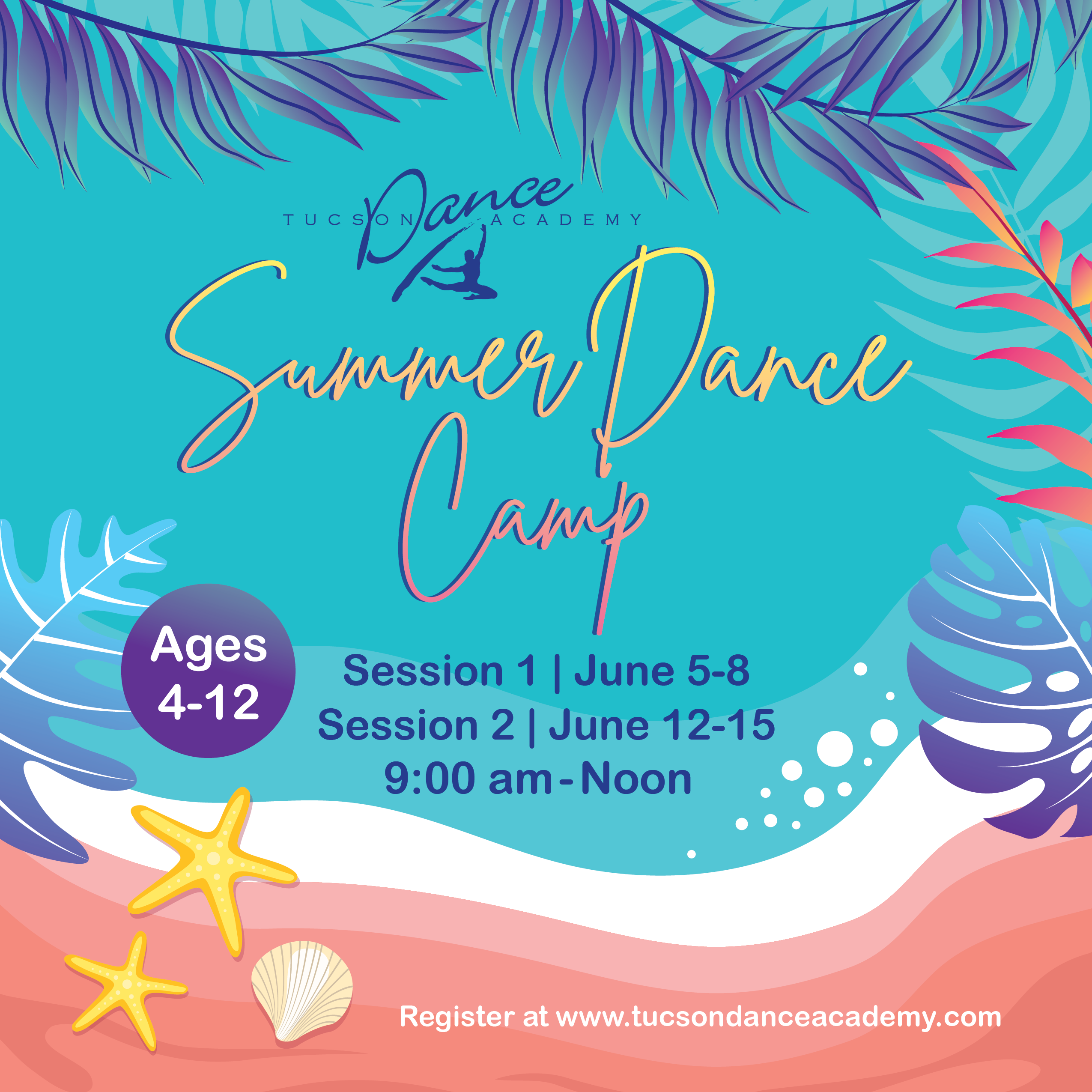 06/12/23 – 06/15/23 Summer Dance Camp (Session 2)